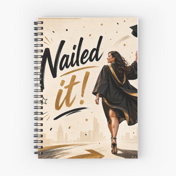Item preview, Nailed it Lady - Graduation - Celebration designed and sold by LuluLeb.