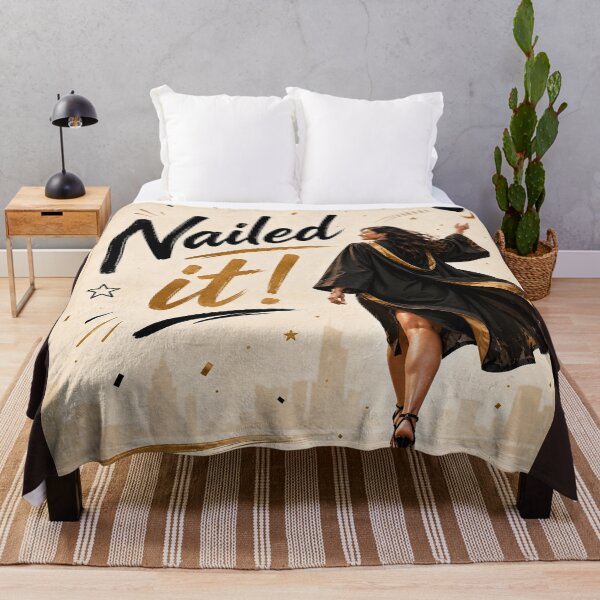 Item preview, Nailed it Lady - Graduation - Celebration designed and sold by LuluLeb.