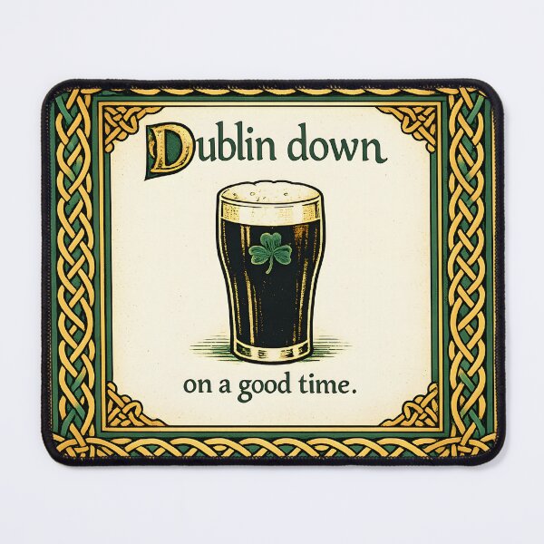 Item preview, Dublin Down on a Good Time designed and sold by KungPowUnicorn.