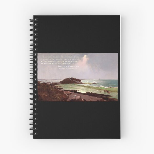 Item preview, Joseph Conrad quote: it is impossible to convey the life-sensation of any given epoch of one’s existence—that which makes its truth, its meaning—its subtle and penetrating essence. designed and sold by artbleed.