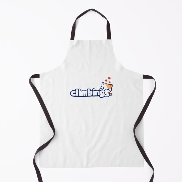 Item preview, I love climbing Kawaii design for cat lovers, boulderers, and mountaineers designed and sold by Bouldershop.