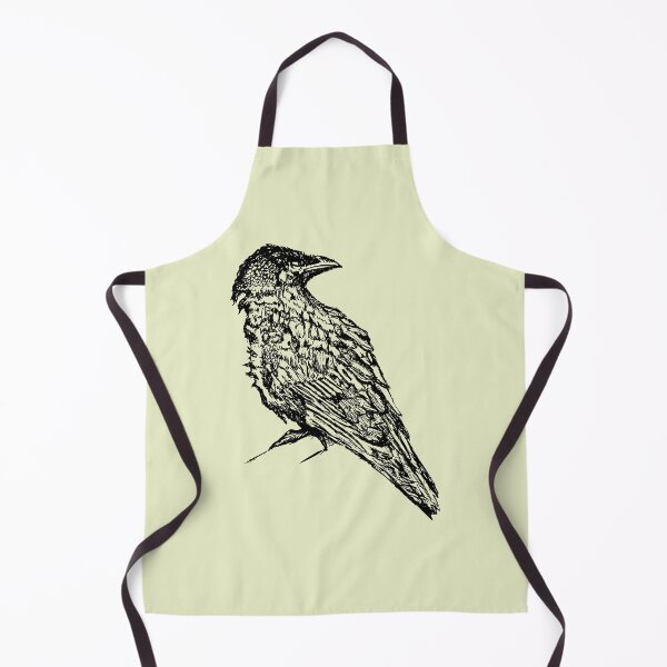 Item preview, Crow - (#EAEFC8) designed and sold by The Stippler Process.