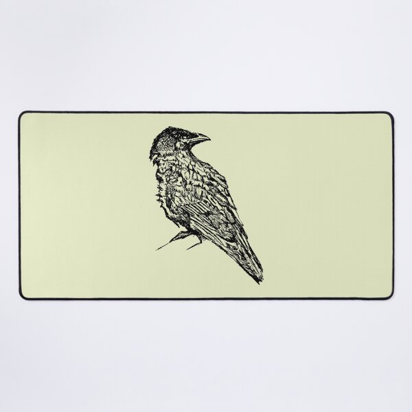Item preview, Crow - (#EAEFC8) designed and sold by The Stippler Process.