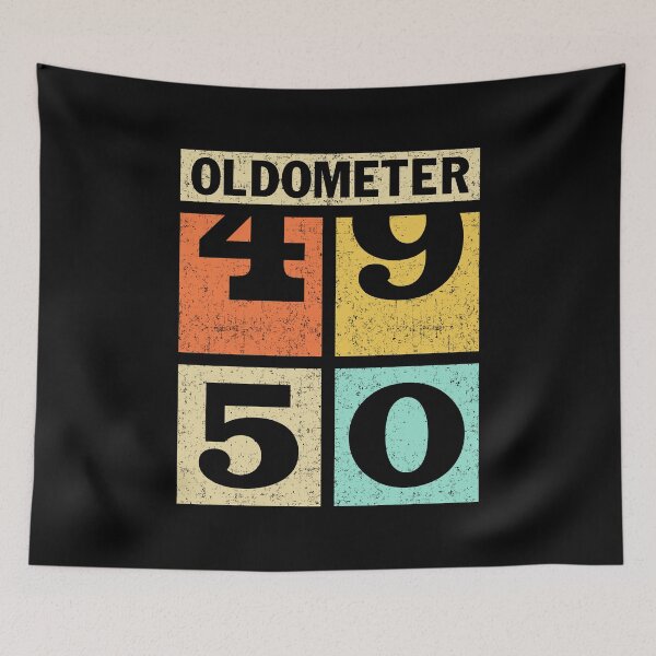 Item preview, Oldometer Joke Odometer 50th Birthday designed and sold by KarimSoCute.