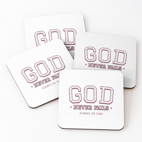 Item preview, GOD never fails, always on time designed and sold by GlimmerAura.