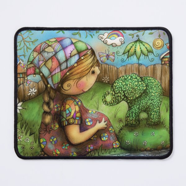Item preview, Theres an Elephant in my Garden designed and sold by Karin Taylor.