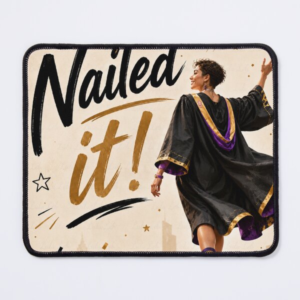 Item preview, Nailed it - Graduate - Celebration  designed and sold by LuluLeb.