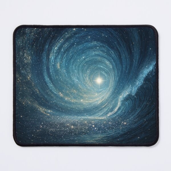 Item preview, blue swirly starry vortex designed and sold by Nightscapes.