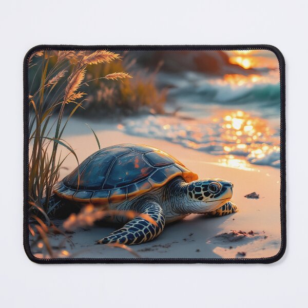 Item preview, Turtle on Forest Beach designed and sold by CalmnessbyChoice.