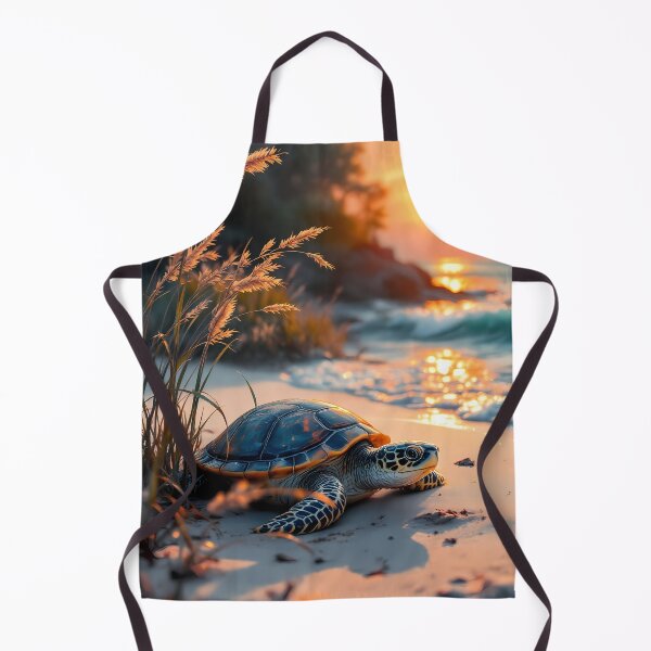 Item preview, Turtle on Forest Beach designed and sold by CalmnessbyChoice.