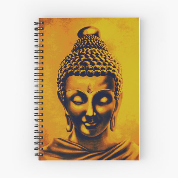 Item preview, Golden Buudha Face  designed and sold by artbundleindia.