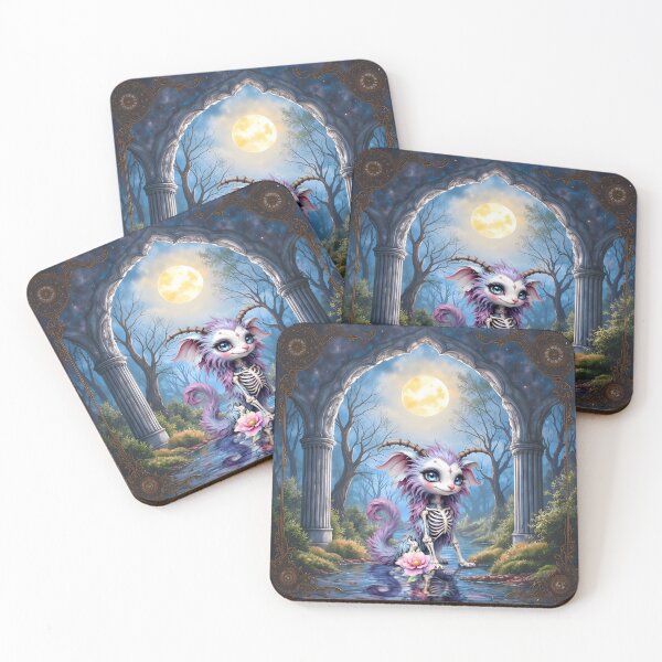 Item preview, Moonlit Bones – Guardian of Forgotten Dreams designed and sold by nicky2342.