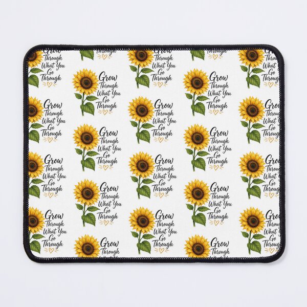 Item preview, Sunflower Grow Through Quote designed and sold by PriyankaSonara.