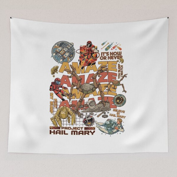 Item preview, AMAZE AMAZE AMAZE Project Hail Mary Rocky designed and sold by sanasoniro.