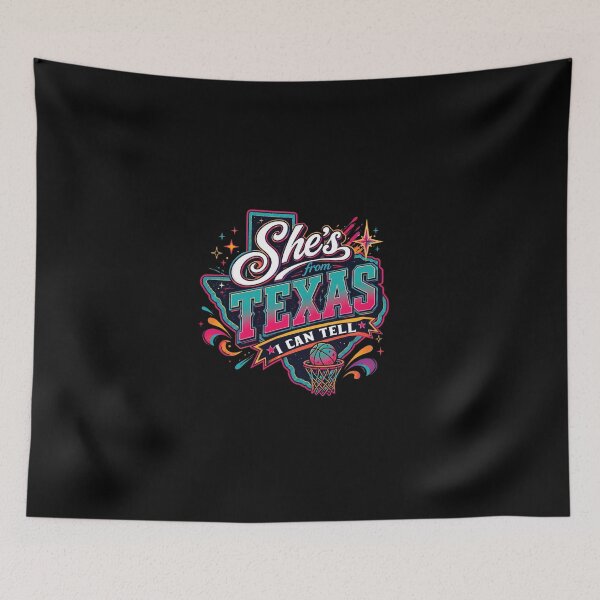 Item preview, She From Texas I Can Tell San Antonio Basketball designed and sold by emundSpree.