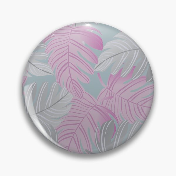 Item preview, Hawaiian summer leaves pattern featuring tropical foliage such as palm leaves and monstera in a fresh and vibrant style. designed and sold by Line-Aura.