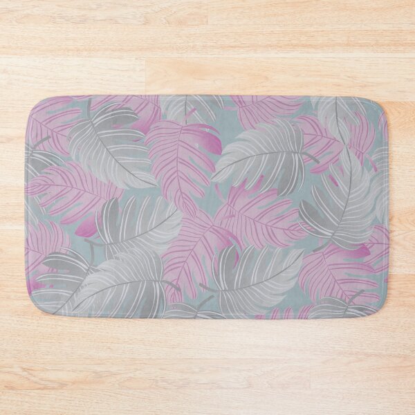 Item preview, Hawaiian summer leaves pattern featuring tropical foliage such as palm leaves and monstera in a fresh and vibrant style. designed and sold by Line-Aura.