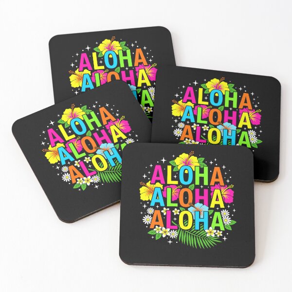 Item preview, Cute Aloha Hibiscus Flowers Hawaii Summer Hawaiians Girls designed and sold by Littermin.