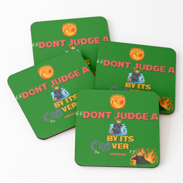 Item preview, "dont judge a cro by its crover" quote vorticane merch designed and sold by vorticane.