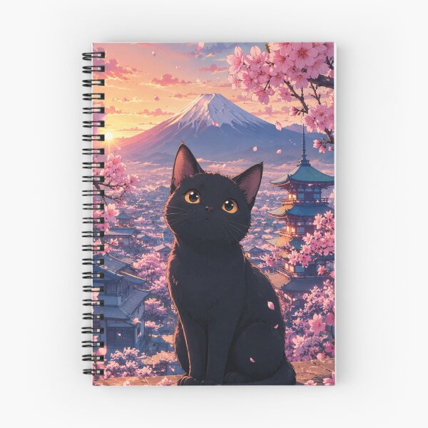 Item preview, Kitty in Japan and sakura designed and sold by Helmy Dream.