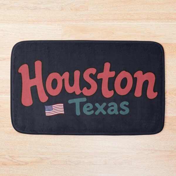 Item preview, Houston Texas  Cute Skyline Colorful Cityscape Longhorn Flag  designed and sold by HowToCanadian.