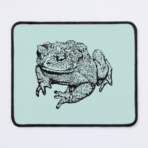 Item preview, Toad Thinking - (#C6E6E3) designed and sold by The Stippler Process.