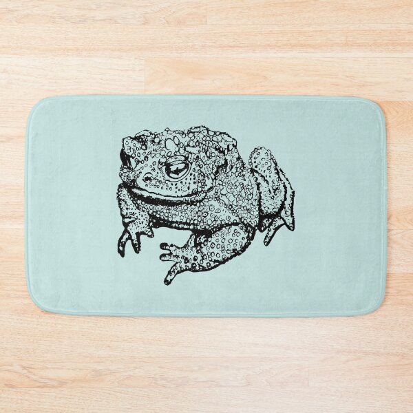 Item preview, Toad Thinking - (#C6E6E3) designed and sold by The Stippler Process.