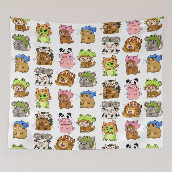 Item preview, Awkward Animal Hat Club designed and sold by Ganj1l.
