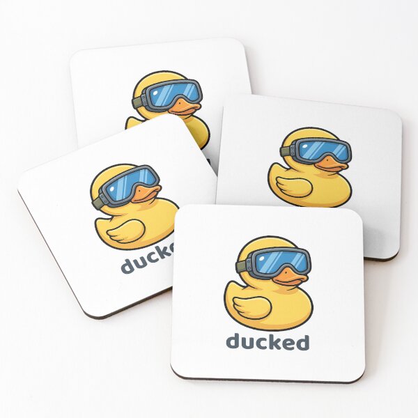 Item preview, Cool Yellow Rubber Duck with Glasses designed and sold by Smoking_Animals .