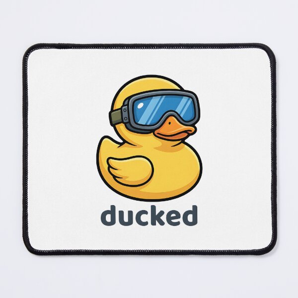 Item preview, Cool Yellow Rubber Duck with Glasses designed and sold by Smoking_Animals .