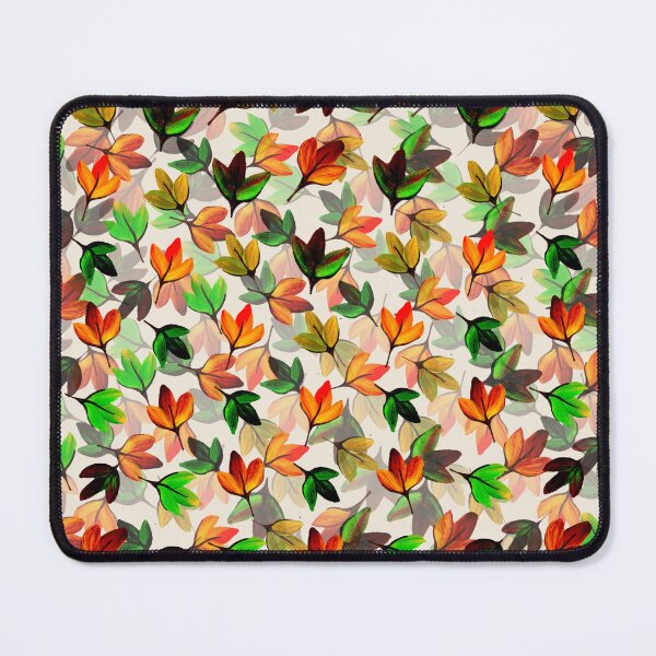 Item preview, Autumn Leaves on Ivory designed and sold by Zenclover.