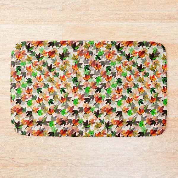 Item preview, Autumn Leaves on Ivory designed and sold by Zenclover.