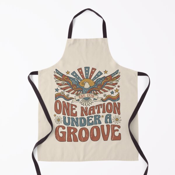 Item preview, One Nation Under A Groove Retro Eagle designed and sold by KnockingLouder.