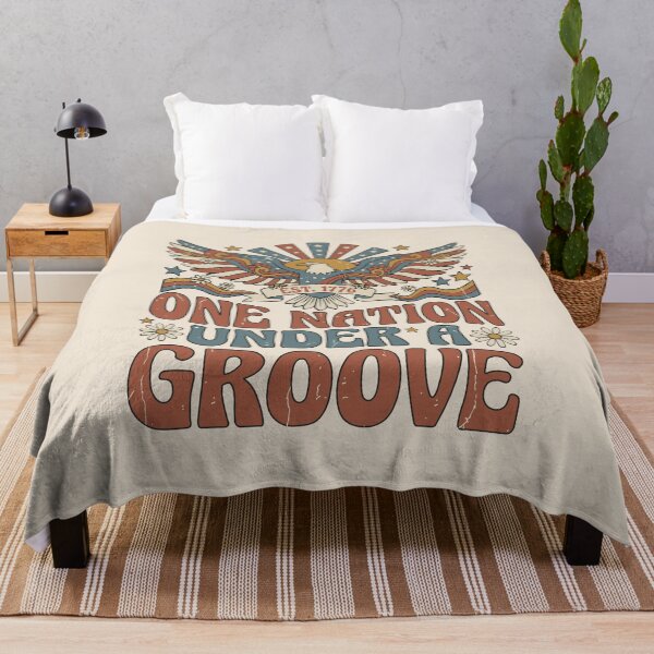 Item preview, One Nation Under A Groove Retro Eagle designed and sold by KnockingLouder.