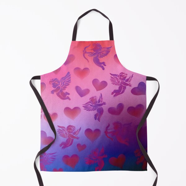Item preview, Dreamy Cupid Hearts Pattern With Romantic Neon Glow designed and sold by EL-Lebedenko.