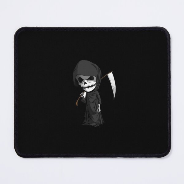 Item preview, Chibi Grim Reaper Vector Art - Cute but Deadly Dark Reaper designed and sold by UrbanCanvas 111.