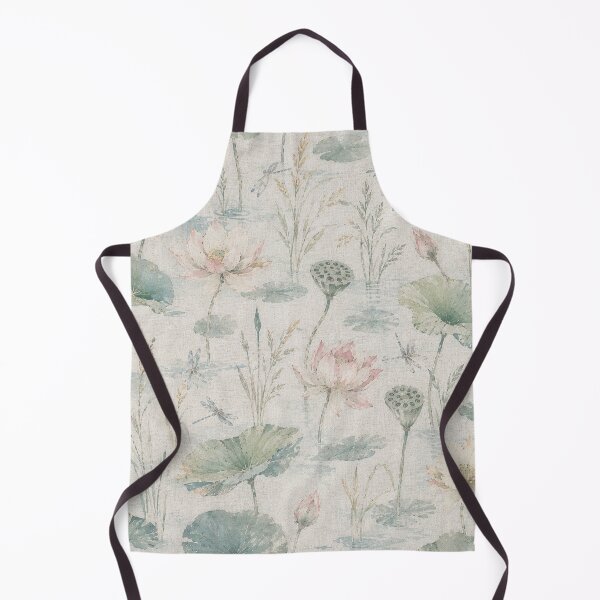 Item preview, Vintage Lotus Botanical Seamless Pattern(light02) designed and sold by Siam Soul Studio.