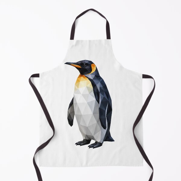 Item preview, Geometric Emperor Penguin – Low Poly Arctic Elegance designed and sold by filou designs.