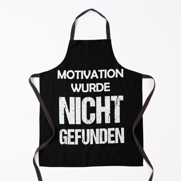 Item preview, Motivation was not found. Funny saying designed and sold by MinimalChaosDE.