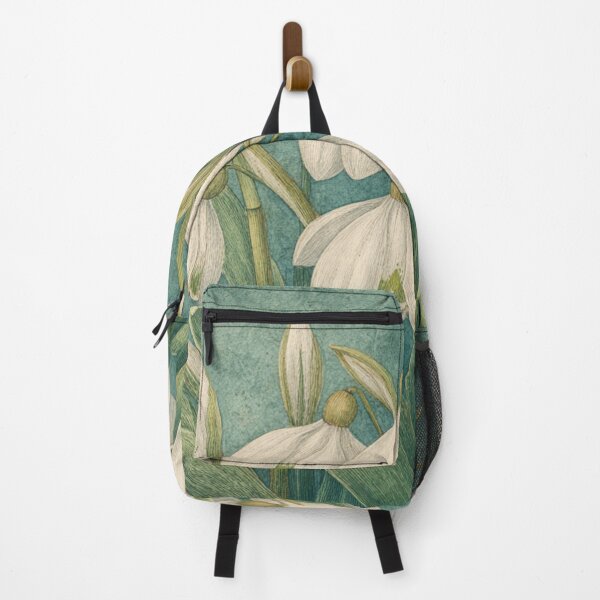 Item preview, Vintage Snowdrop Botanical Illustration designed and sold by Soul Garden Studio.