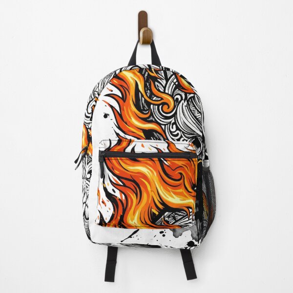 Item preview, Flaming Tribal Skull Graphic - Intricate Filigree Tattoo Art designed and sold by seven things shop.