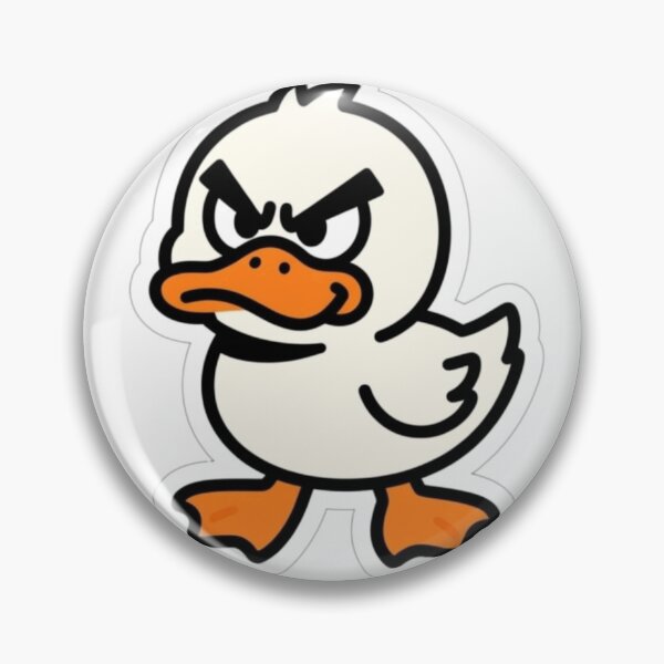 Item preview, Pretending to Be Alive Since 2026 | Funny Grumpy Duck Sticker designed and sold by Inkabbmate.