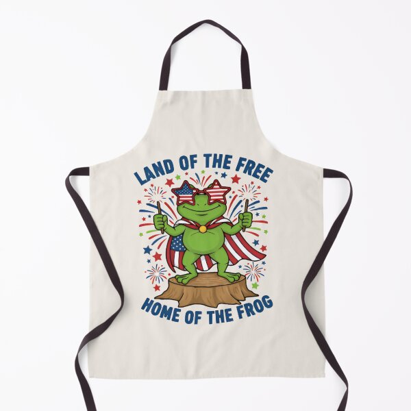 Item preview, Freedom Frog Shirt – Land Of The Free Home Of The Frog Funny Patriotic T-Shirt designed and sold by ZyxDes.