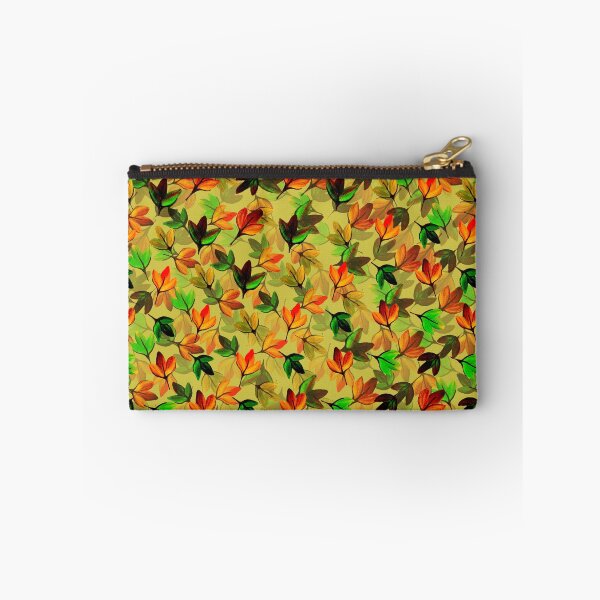 Item preview, Autumn Leaves on Mustard designed and sold by Zenclover.