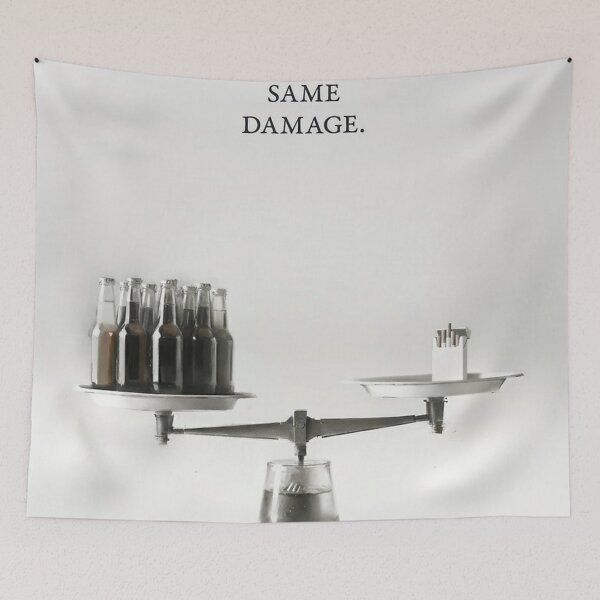 Item preview, Vintage Better marketing - Same Damage Poster  designed and sold by nicholaswaldrop.