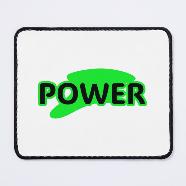 Item preview, Neon Green Power Typography Graphic Design designed and sold by PixelParinda.