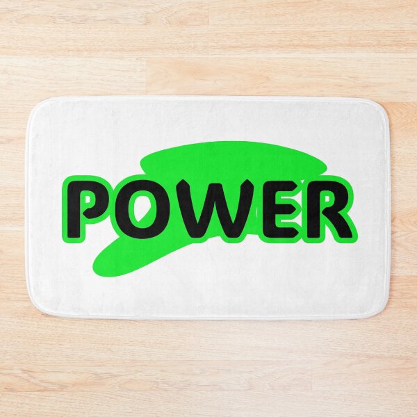 Item preview, Neon Green Power Typography Graphic Design designed and sold by PixelParinda.