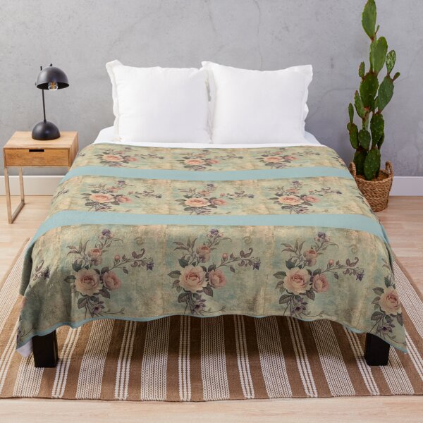 Item preview, Soft Vintage Floral Pattern designed and sold by Nene Bird Designs.