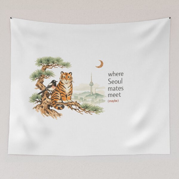 Item preview, Where Seoul Mates Meet (Maybe) designed and sold by KungPowUnicorn.