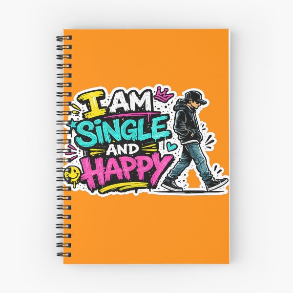 Item preview, I Am Single And Happy designed and sold by DesignPrePress.